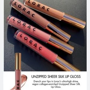 Lorac Unzipper Sheer Silk Lip Gloss